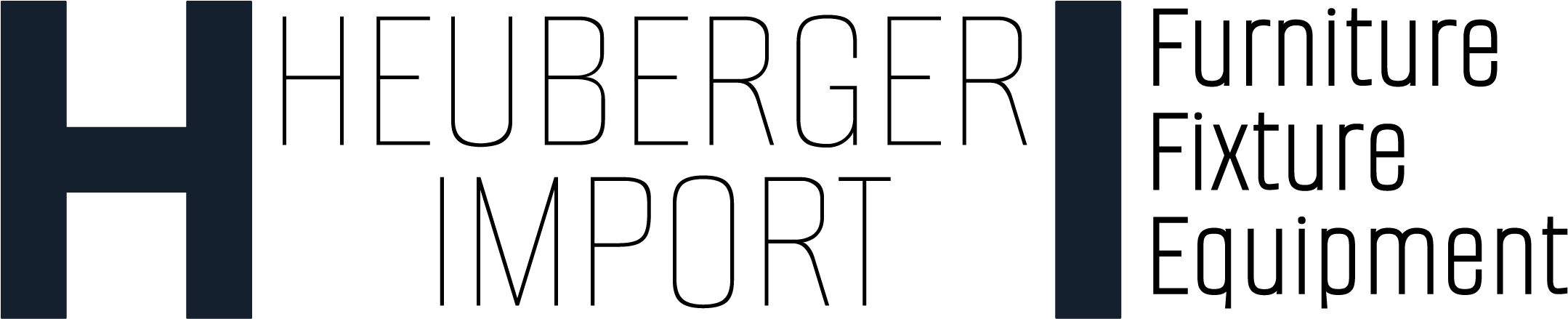 Heuberger-Import.de Logo of the Agency Heuberger Import, experts for FF&E (furniture, fixture and equipment Import) with savings of up to 70%. Logo der Agentur Heuberger Import – Experten für FF&E (Furniture, Fixtures and Equipment) mit Einsparungen von bis zu 70 %.